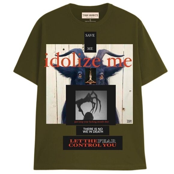 Teen Hearts Other - Teen Hearts Idolize Me Green M NWOT
